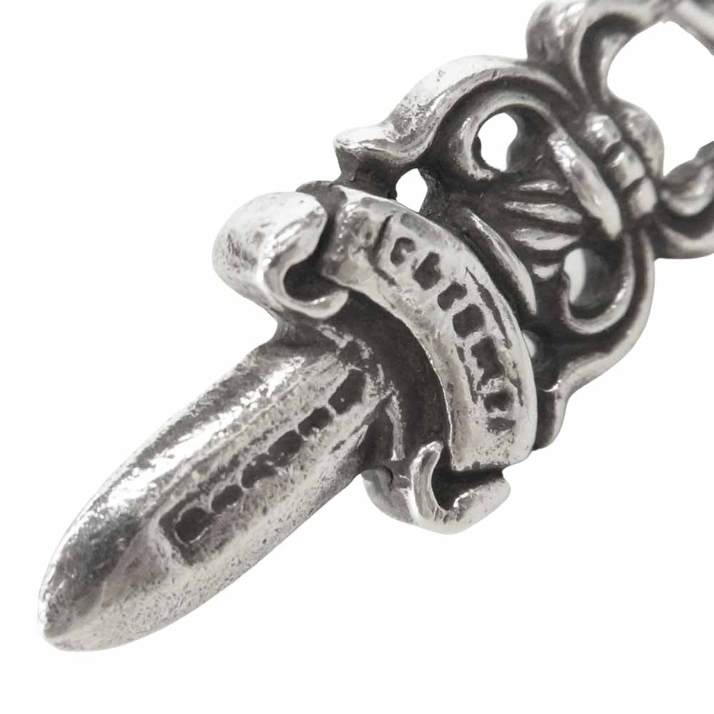 CHROME HEARTS クロムハーツ（原本無） スプリット キーリング with ダガー シルバー系【中古】