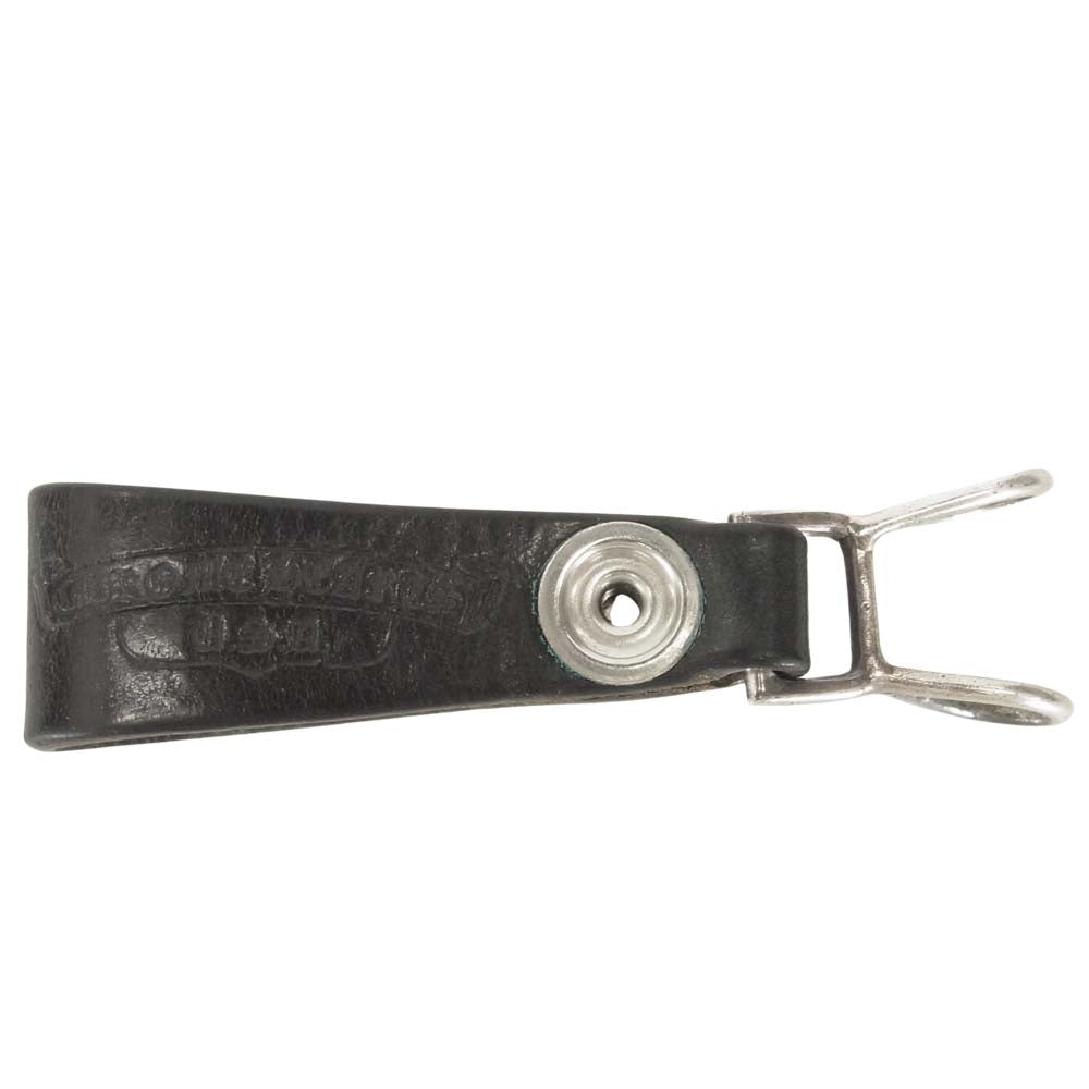 CHROME HEARTS クロムハーツ（原本無） BELT LOOP Wベルトループ クロスボタン シルバー系【中古】