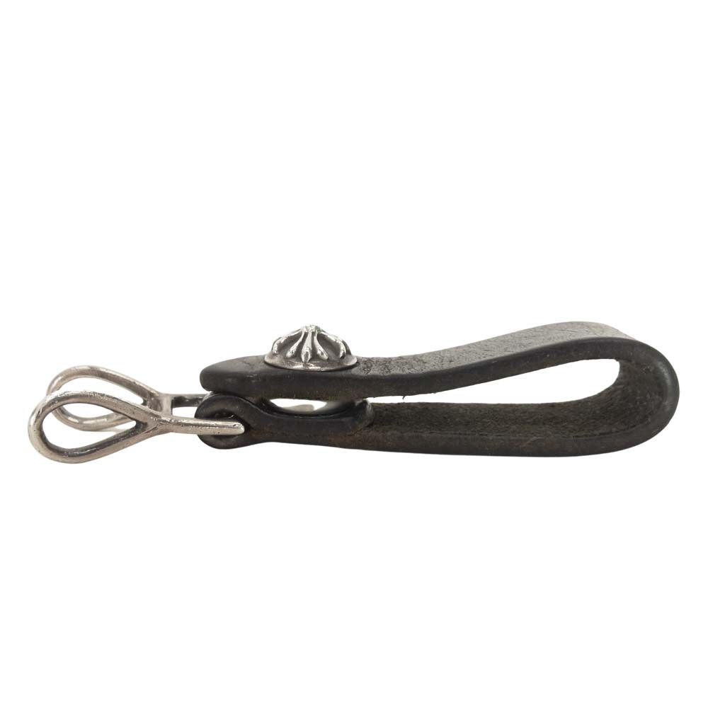 CHROME HEARTS クロムハーツ（原本無） BELT LOOP Wベルトループ クロスボタン シルバー系【中古】