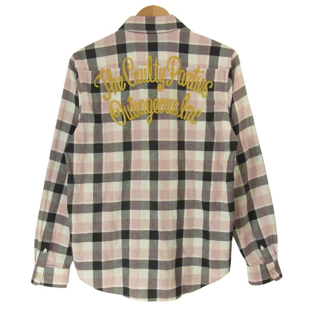 WACKO MARIA ワコマリア 15SS 15SS-OMB-03 COTTON OMBRE SHIRT コットン 長袖シャツ マルチカラー系 S【中古】
