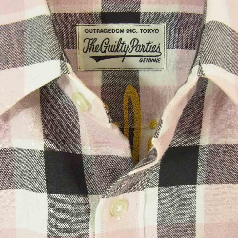 WACKO MARIA ワコマリア 15SS 15SS-OMB-03 COTTON OMBRE SHIRT コットン 長袖シャツ マルチカラー系 S【中古】
