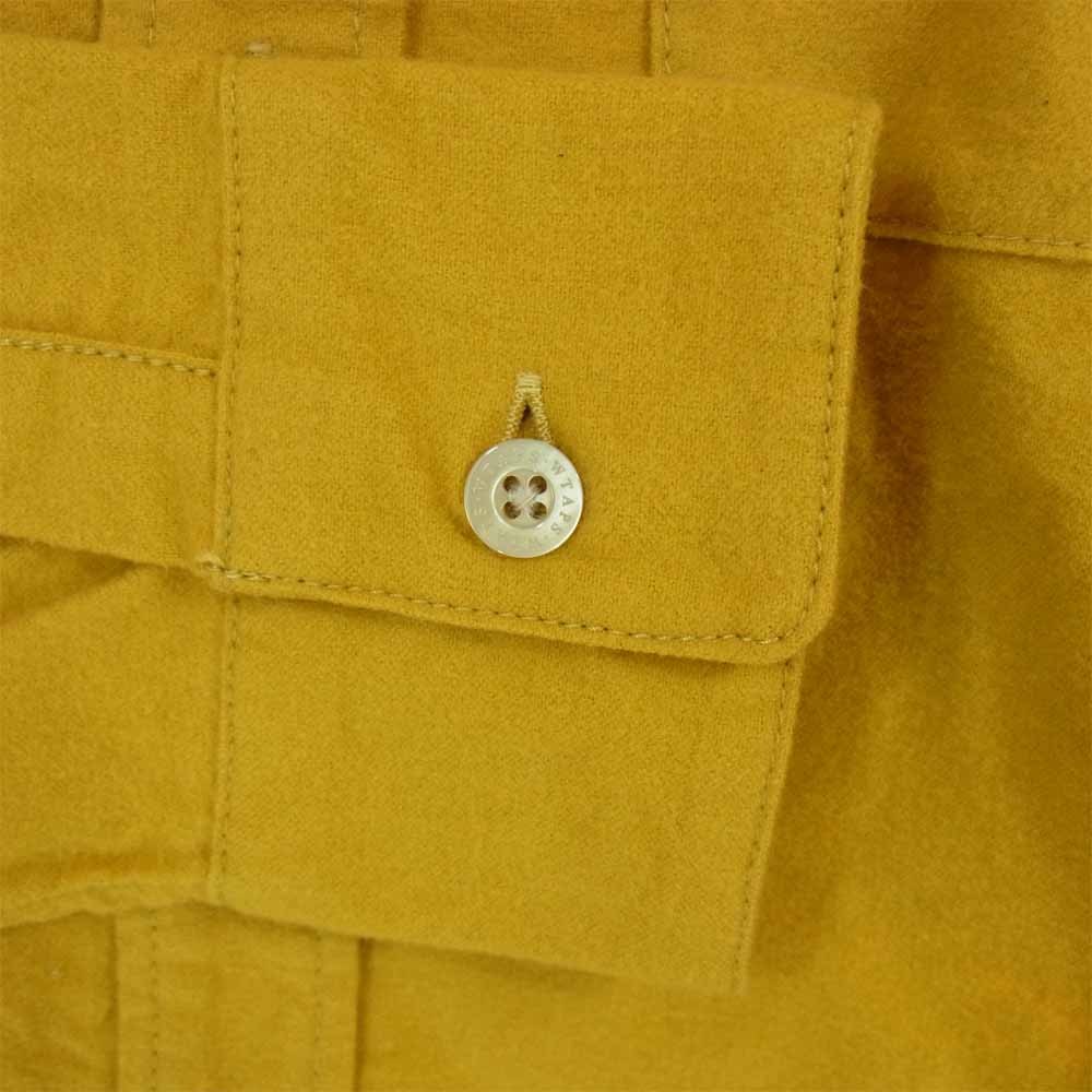 WTAPS ダブルタップス 142LTDT-SHM04 YOUTHFUL DAYS フランネル シャツ イエロー系 S【中古】