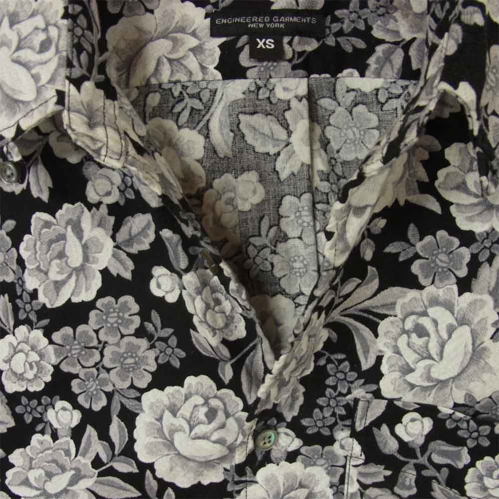 Engineered Garments エンジニアードガーメンツ 花柄 レギュラーカラー