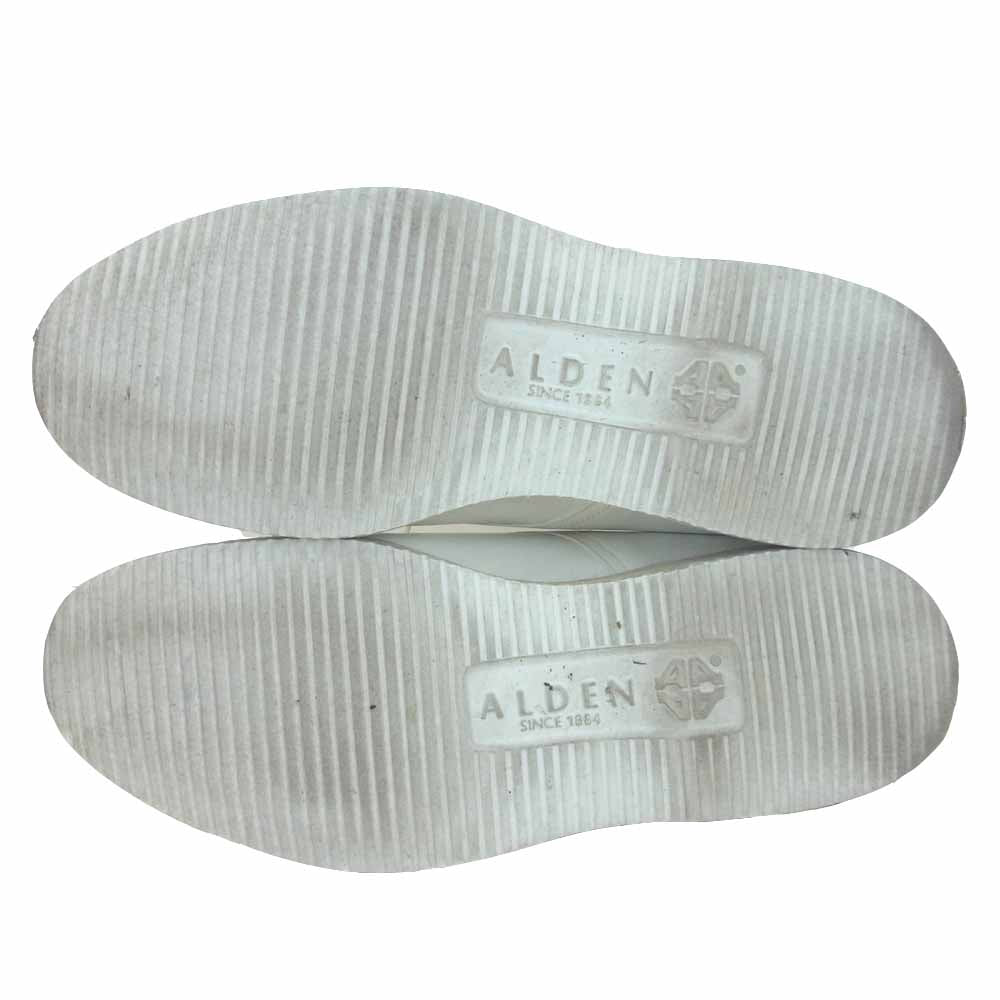 ALDEN オールデン 2522 × SHIPS シップス シューズ オフホワイト系 8 1/2 D【中古】
