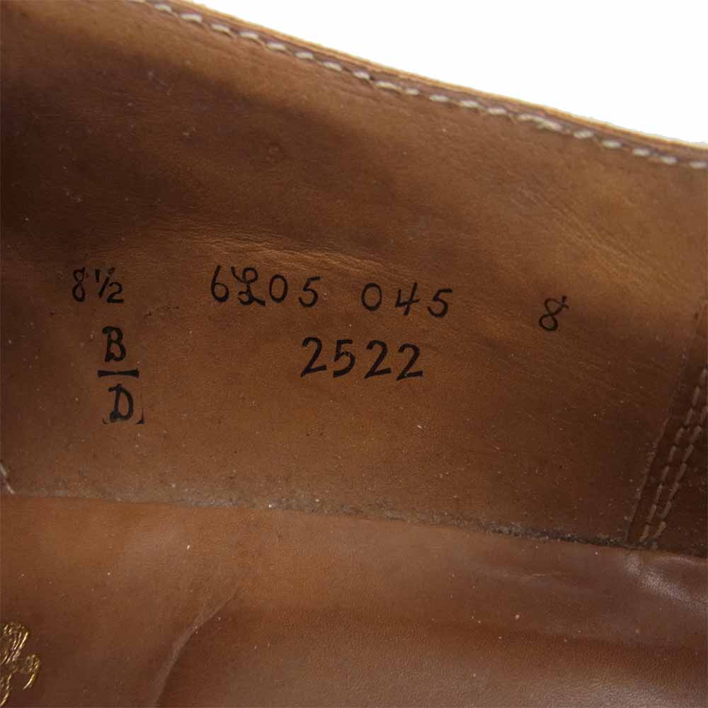 ALDEN オールデン 2522 × SHIPS シップス シューズ オフホワイト系 8 1/2 D【中古】