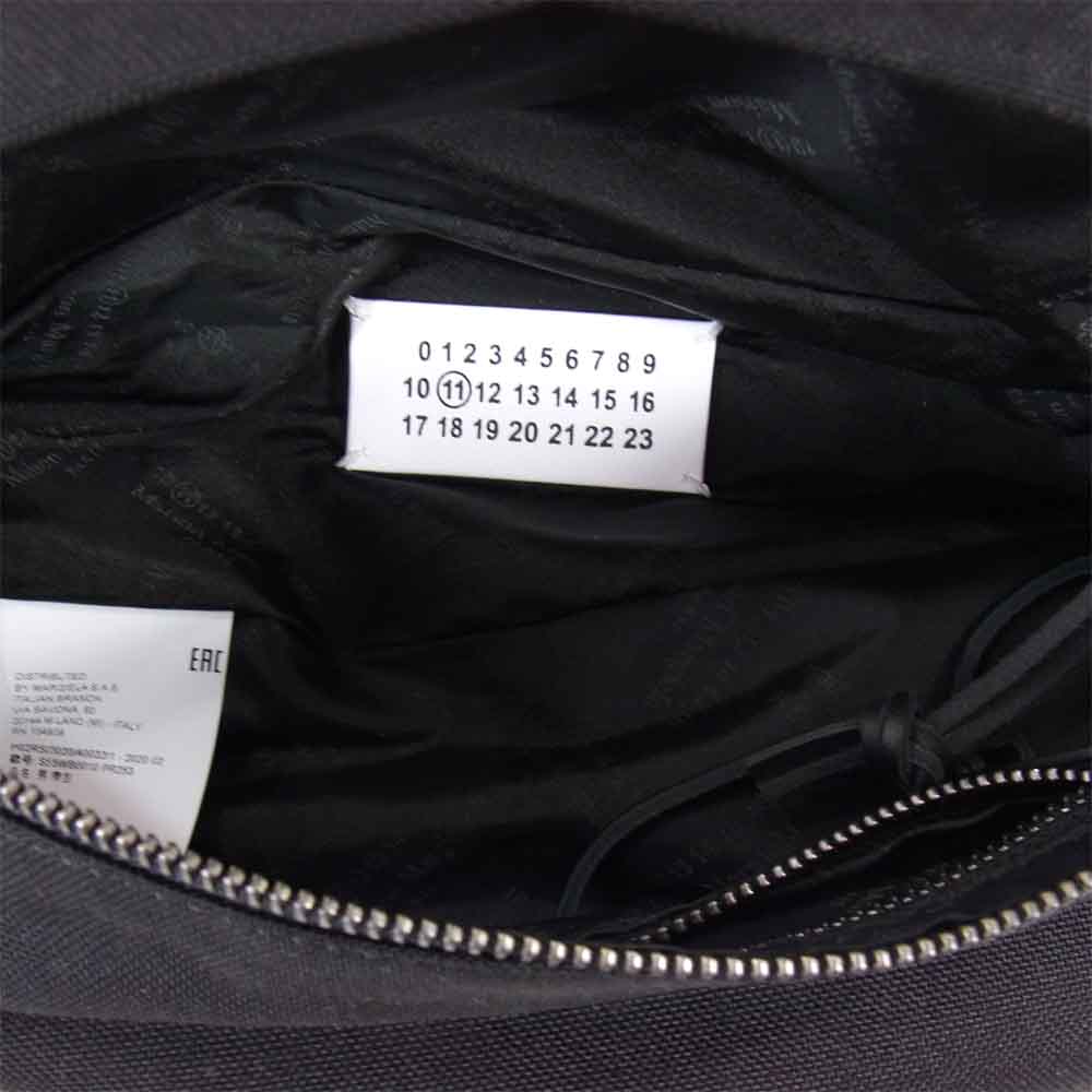 MAISON MARGIELA メゾンマルジェラ S55WB0010 STEREOTYPE ステレオタイプ ウエスト ポーチ バッグ ブラック系【美品】【中古】