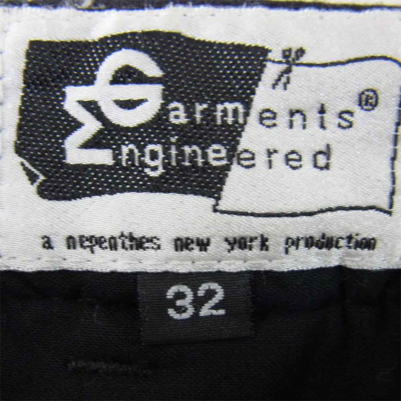 Engineered Garments エンジニアードガーメンツ ヘリンボーン ツイード ベイカー パンツ グレー系 32【中古】