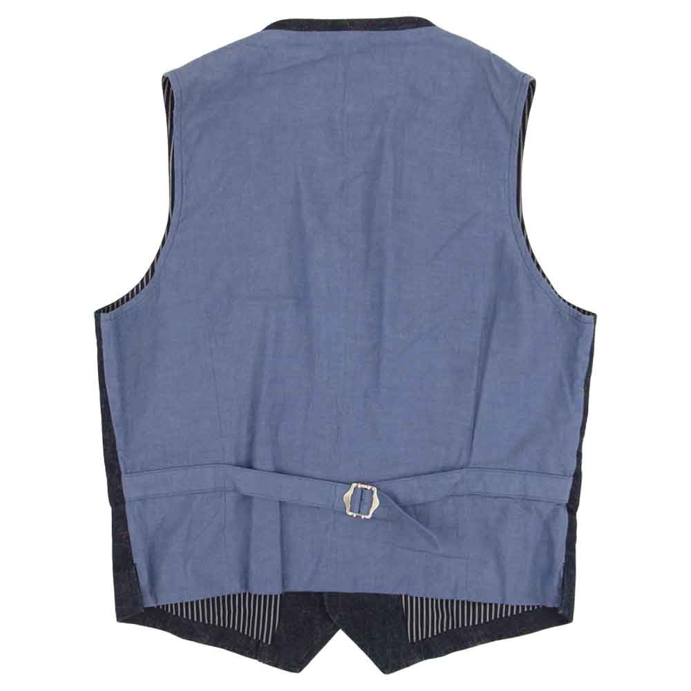 The Stylist Japan ザスタイリストジャパン デニム スリーピース セットアップ スーツ インディゴブルー系 M【中古】