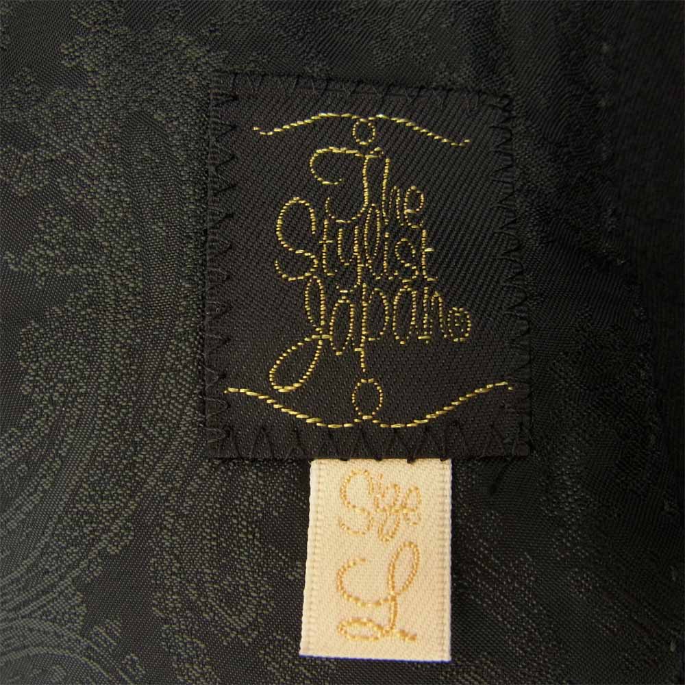 The Stylist Japan ザスタイリストジャパン ウール スリーピース セットアップ スーツ ブラック系 L【中古】