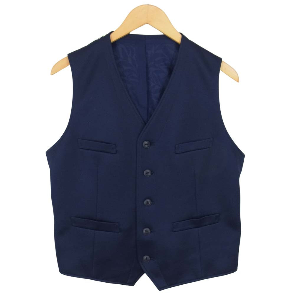 The Stylist Japan ザスタイリストジャパン ポリエステル ジャージー スリーピース セットアップ スーツ ネイビー系 L【中古】