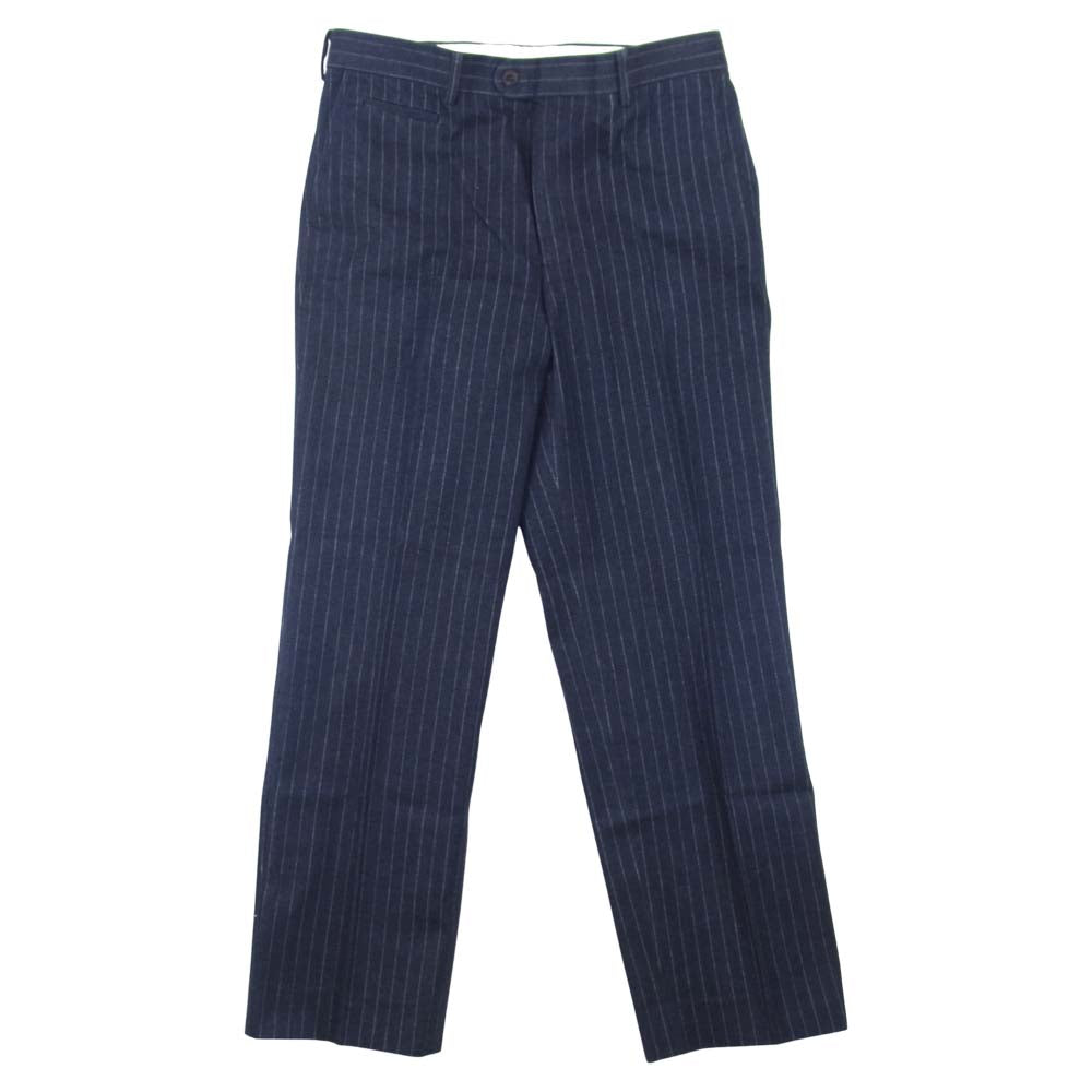The Stylist Japan ザスタイリストジャパン ストライプ デニム スリーピース セットアップ スーツ ネイビー系 M【中古】