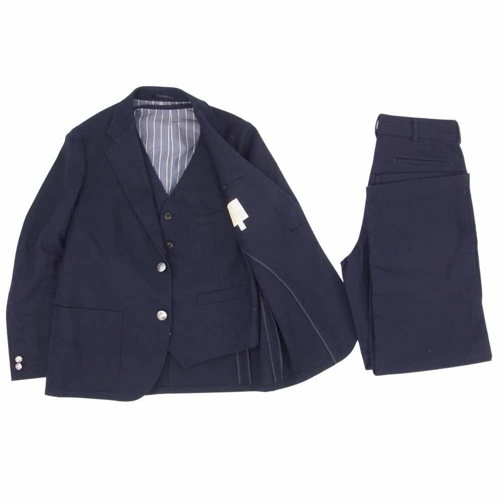THE STYLIST JAPAN 3Pスーツ 紺 M