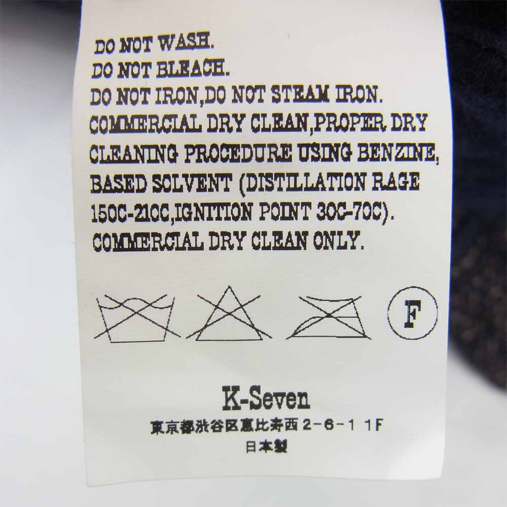 TENDERLOIN テンダーロイン T-BROWN BEACH ブラウンズビーチ ビーチクロス ジャケット ダークブラウン系 ネイビー系 S【美品】【中古】