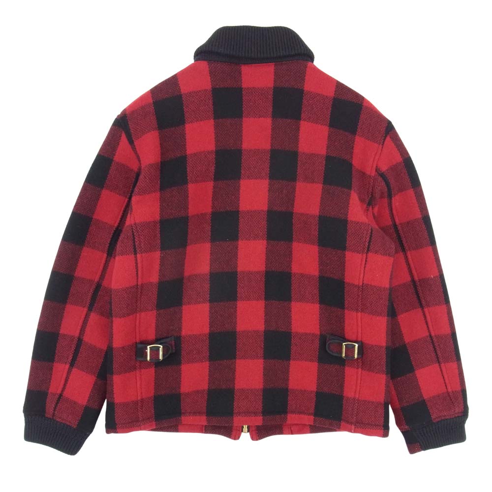 TENDERLOIN テンダーロイン T-LUMBER JACKT バッファロー チェック ランバー ジャック ジャケット 赤×黒 M【美品】【中古】