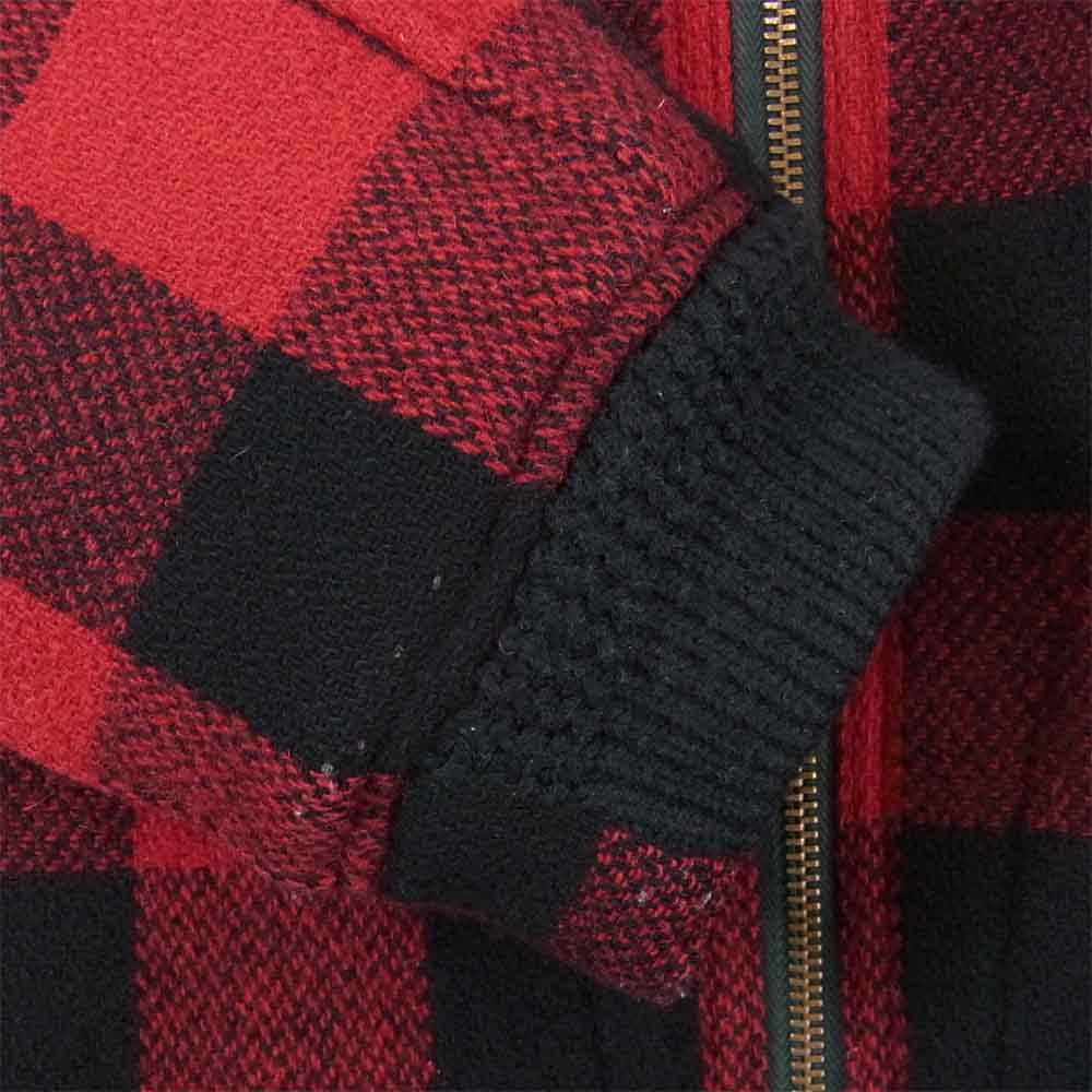 TENDERLOIN テンダーロイン T-LUMBER JACKT バッファロー チェック ランバー ジャック ジャケット 赤×黒 M【美品】【中古】