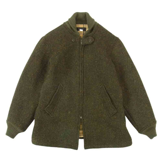 AT LAST アットラスト WOOL SUR COAT ウール サーコート ダークブラウン系 38【美品】【中古】