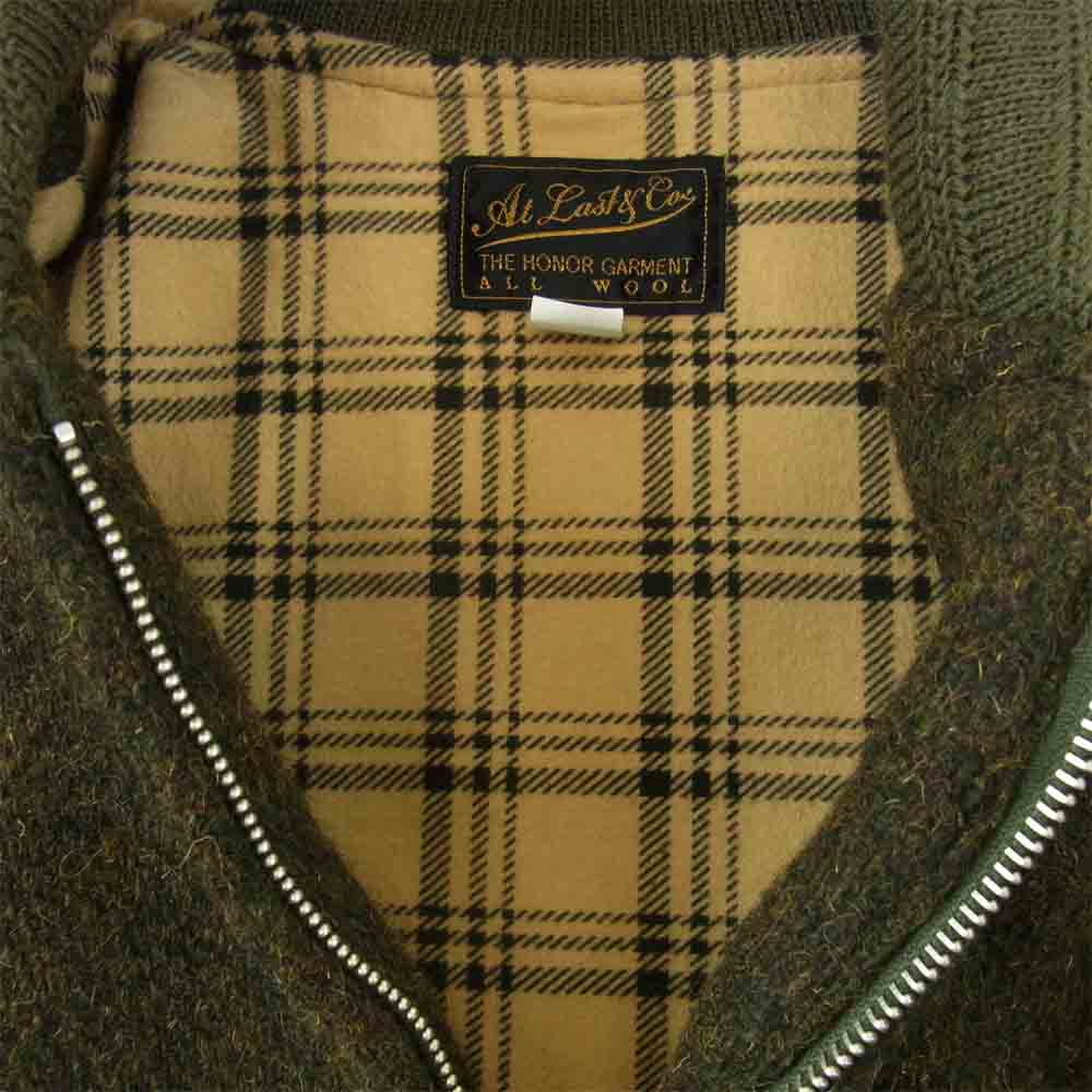 AT LAST アットラスト WOOL SUR COAT ウール サーコート ダークブラウン系 38【美品】【中古】