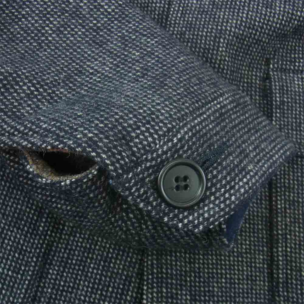 AT LAST アットラスト WOOL OVER COAT ウール オーバー コート ダークブラウン系 38【美品】【中古】
