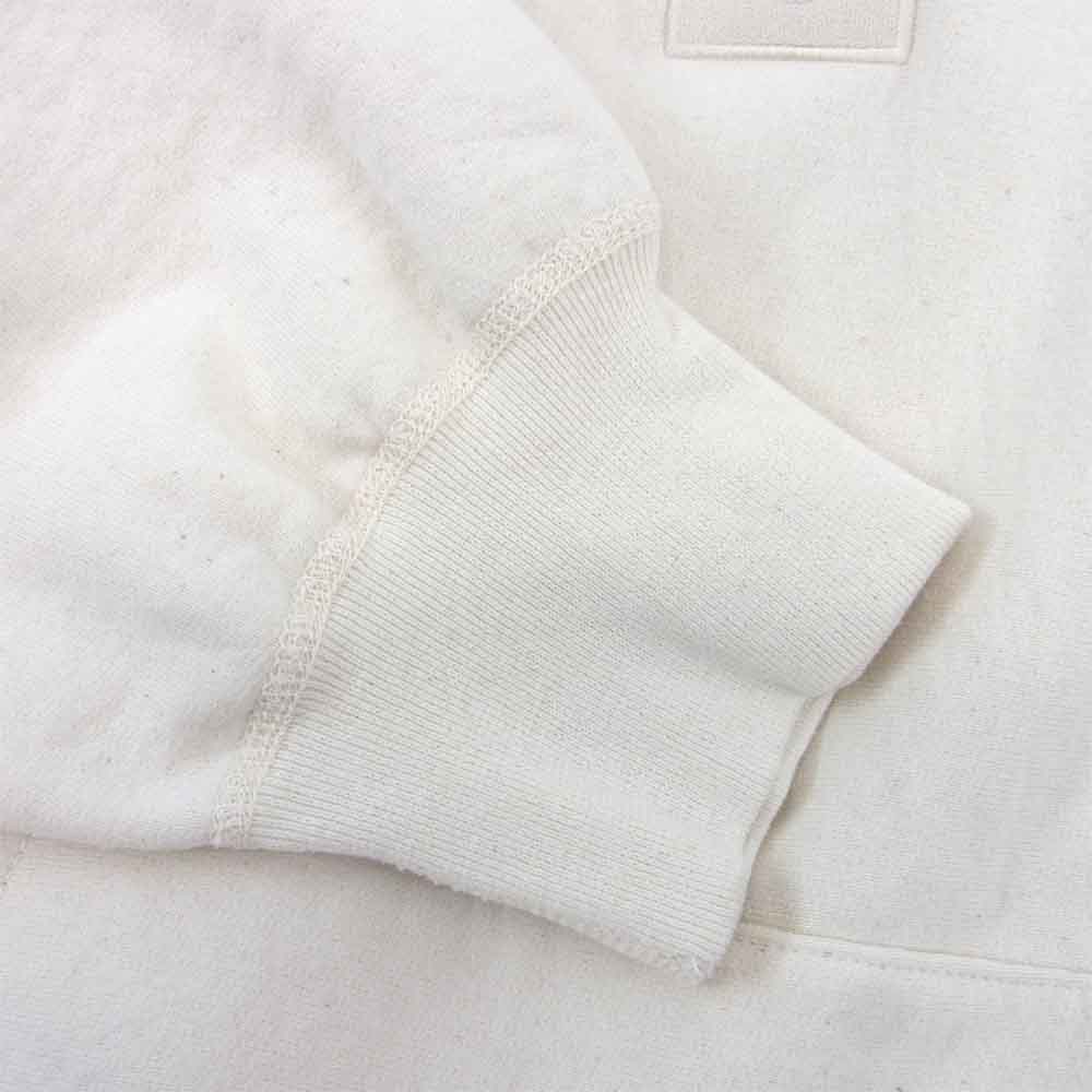 Supreme シュプリーム 20AW Cross Box Logo Hooded Sweat Shirt クロス ボックス ロゴ パーカー オフホワイト系 L【美品】【中古】