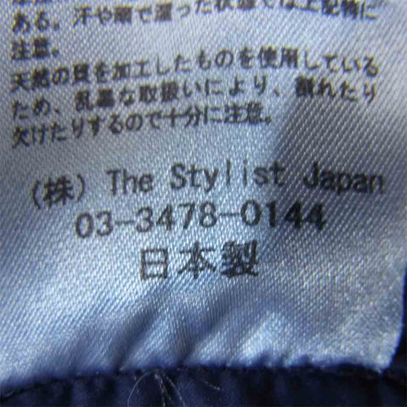 The Stylist Japan ザスタイリストジャパン コットン  シャツ ネイビー系 L【中古】