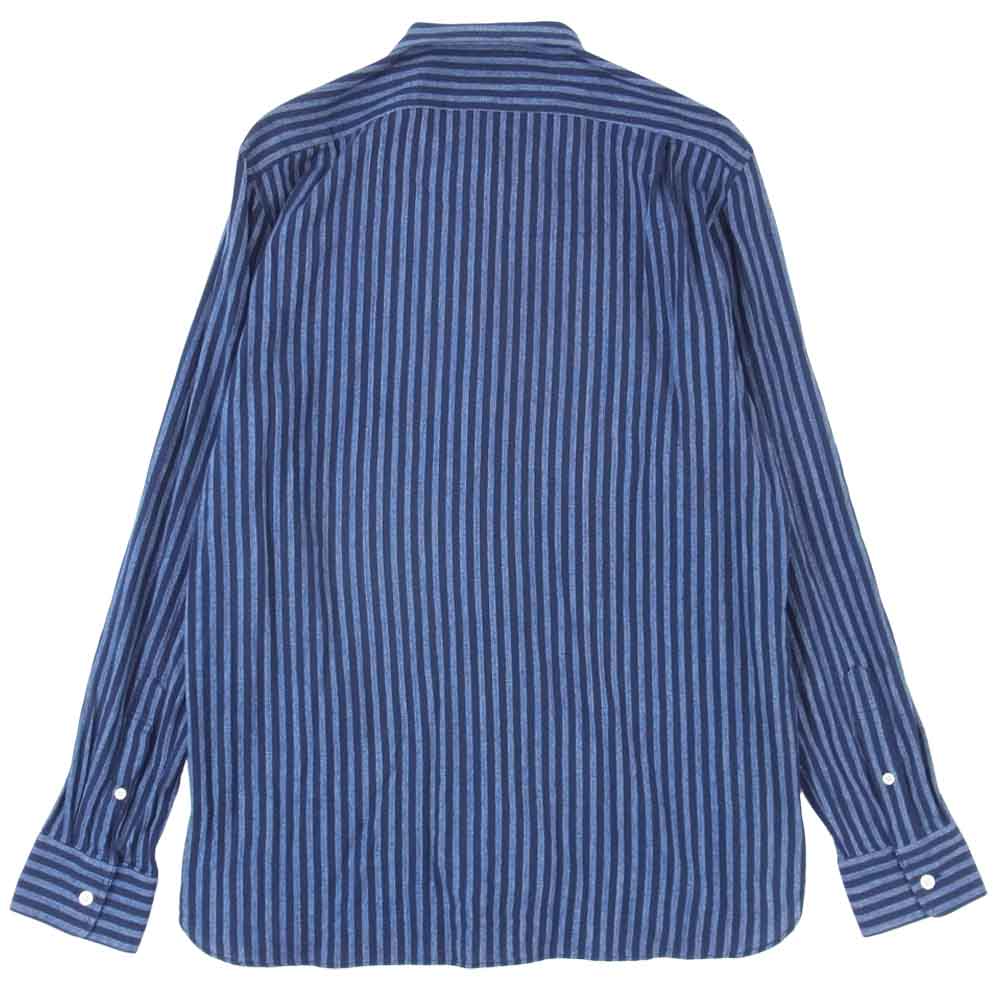 The Stylist Japan ザスタイリストジャパン ストライプ シャツ ブルー系 ダークネイビー系 L【中古】