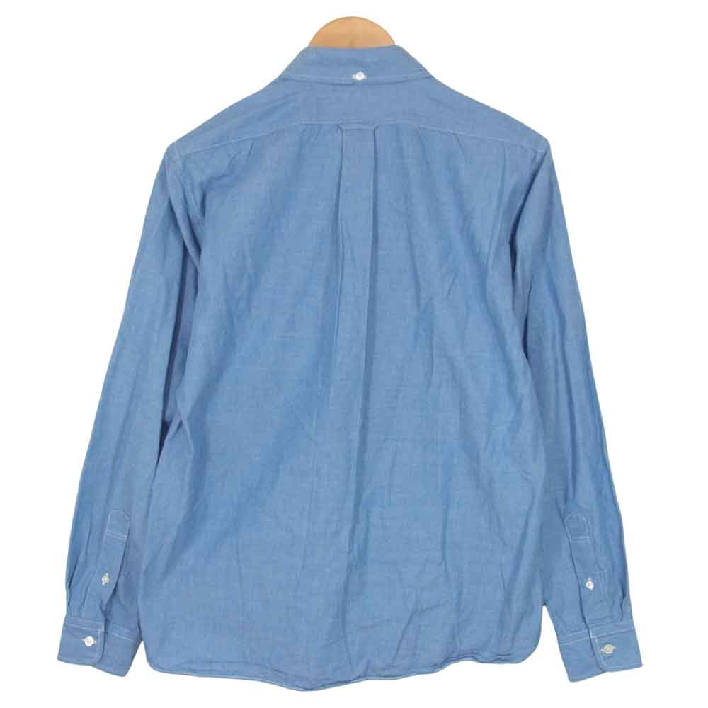 The Stylist Japan ザスタイリストジャパン コットン BD ボタンダウン シャツ ブルー系 M【中古】