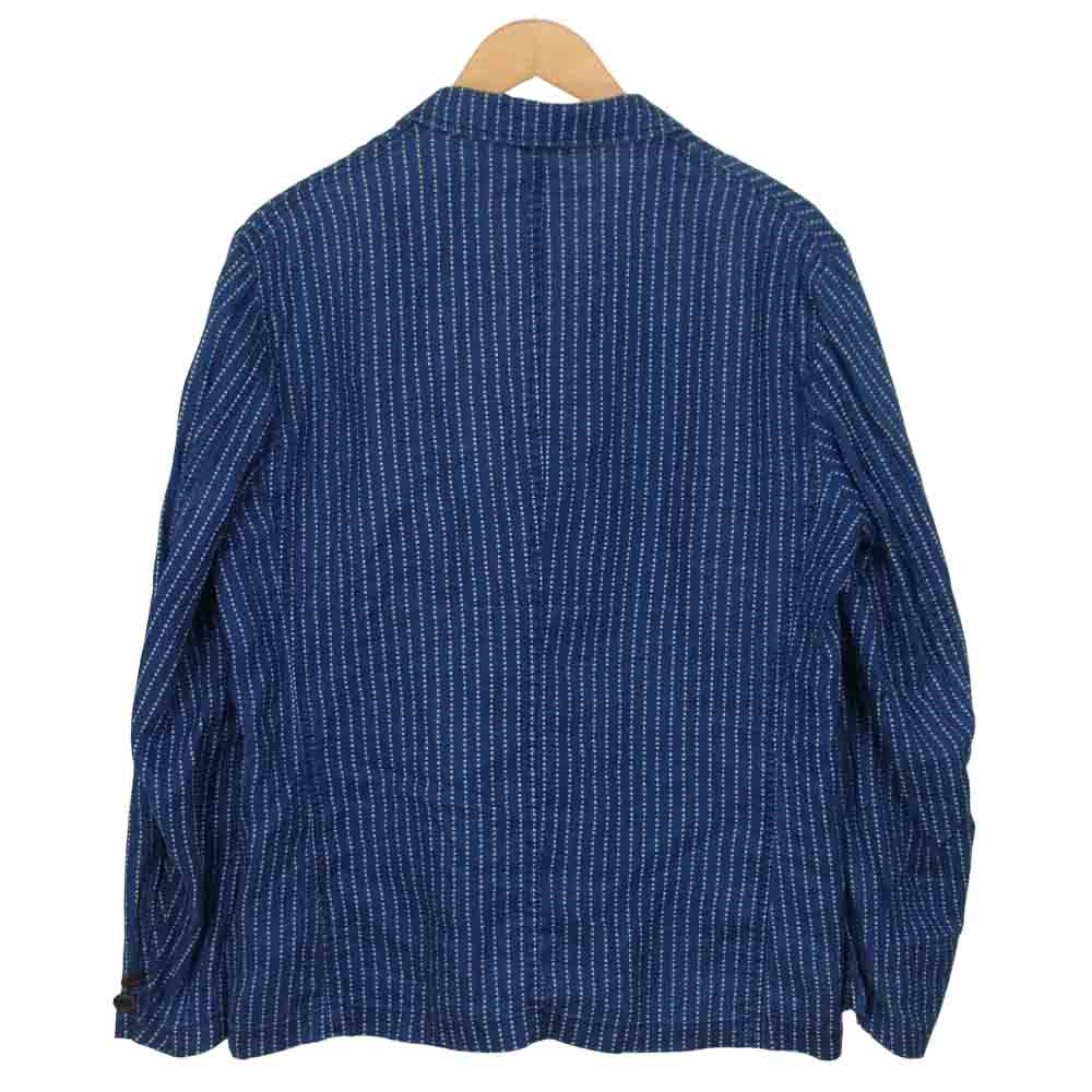 The Stylist Japan ザスタイリストジャパン インディゴ リネン スリーピース セットアップ ネイビー系 M【中古】