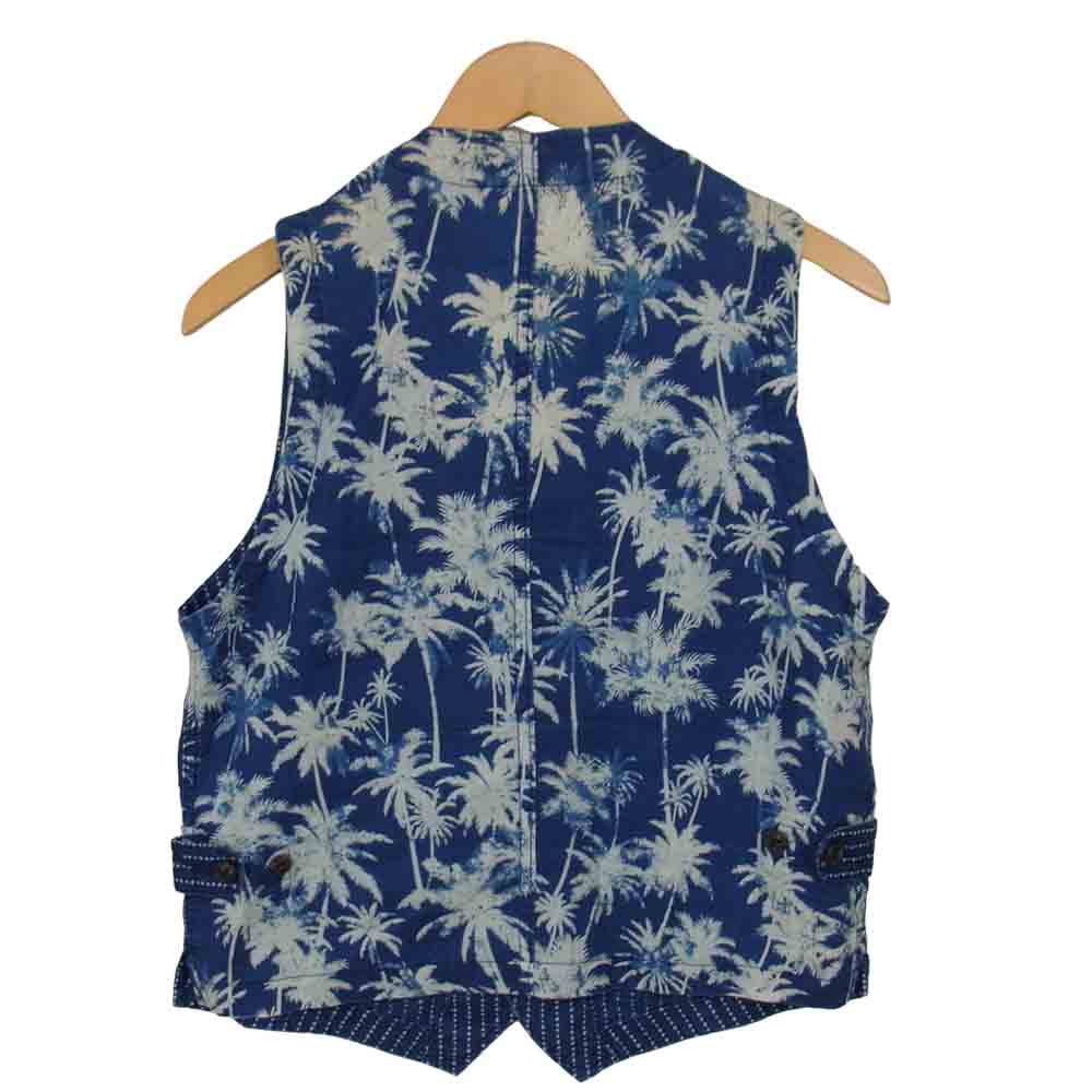 The Stylist Japan ザスタイリストジャパン インディゴ リネン スリーピース セットアップ ネイビー系 M【中古】