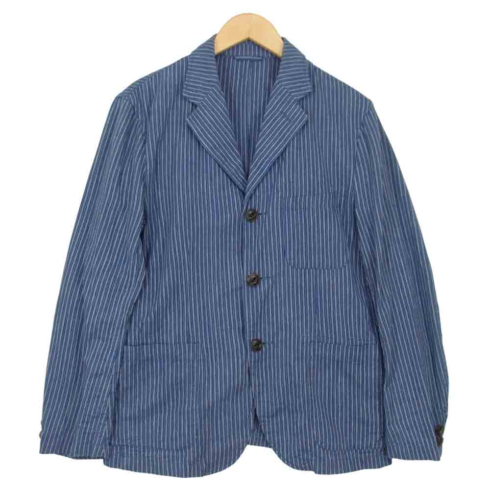 The Stylist Japan ザスタイリストジャパン コットン ストライプ フォーピース セットアップ ブルー系 M【中古】