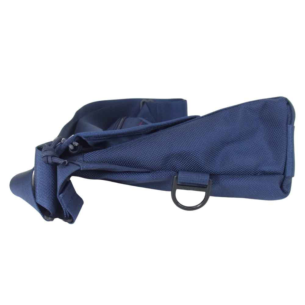 BRIEFING ブリーフィング × BEAMS PLUS 別注 USA製 Fleet Messenger Bag メッセンジャー ショルダー バッグ ネイビー系【美品】【中古】