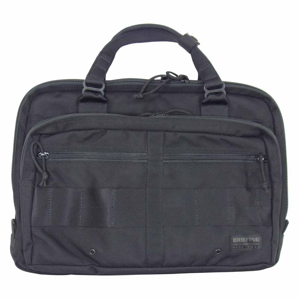 BRIEFING ブリーフィング ユナイテッドアローズ別注 USA製 UA NEW BRF ブリーフ バック ブラック系【美品】【中古】