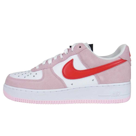 NIKE ナイキ DD3384-600 AIR FORCE 1 07 QS VALENTINE'S DAY エアフォース バレンタインデー スニーカー ピンク系 27cm【新古品】【未使用】【中古】