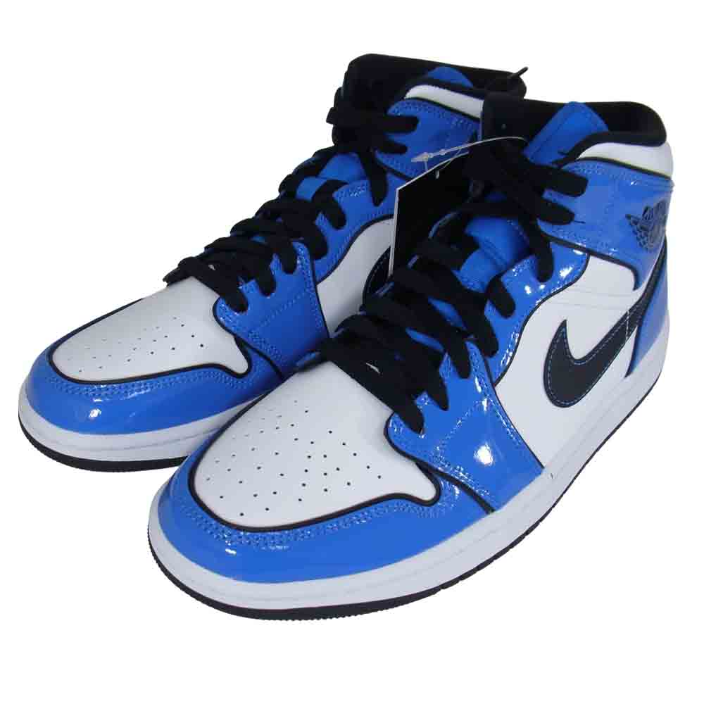 NIKE AIR JORDAN ナイキ ジョーダン D6834-402  1 MID SE SIGNAL ミッド SE シグナル スニーカー  ブルー系 27cm【新古品】【未使用】【中古】