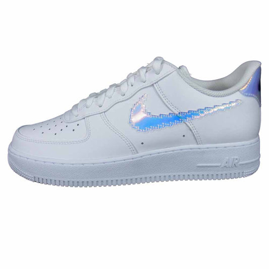 NIKE ナイキ CV1699-100 AIR FORCE 1 07 LV8 エレベイト IRIDESCENT PIXEL エアフォース イリディセント ピクセル スニーカー ホワイト系 27cm【新古品】【未使用】【中古】