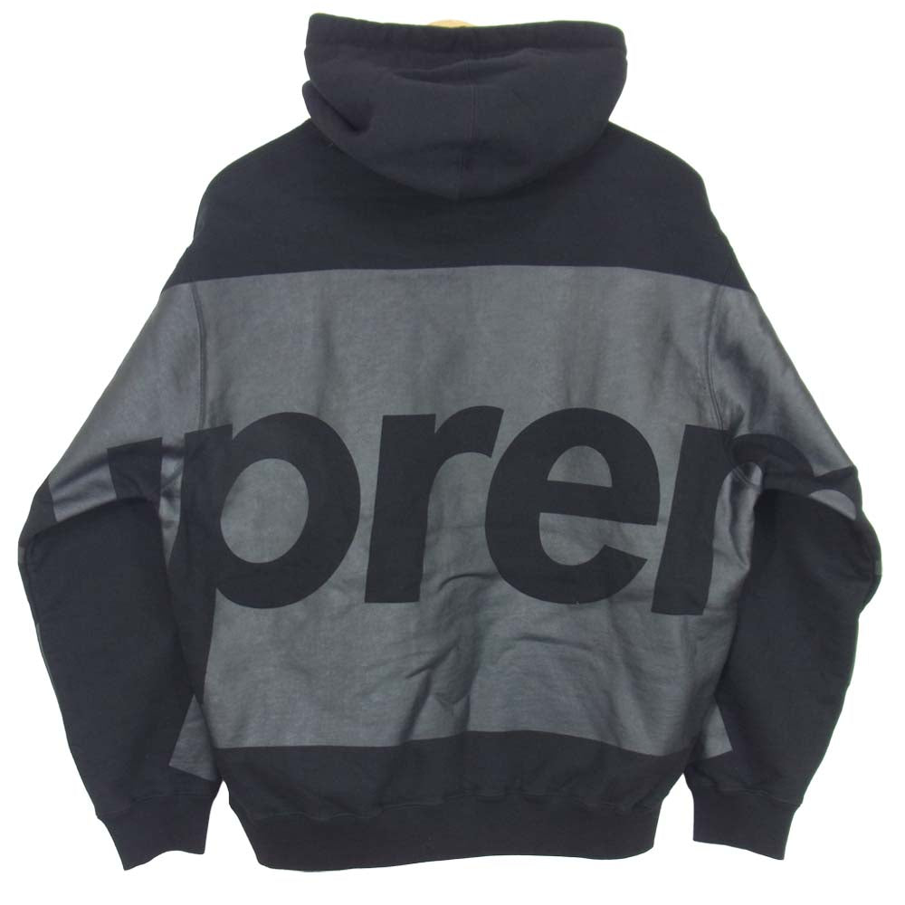 Supreme シュプリーム 21SS  Big Logo hooded Sweatshirt ブラック系 S【新古品】【未使用】【中古】
