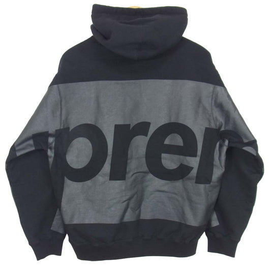 Supreme シュプリーム 21SS  Big Logo hooded Sweatshirt ブラック系 S【新古品】【未使用】【中古】