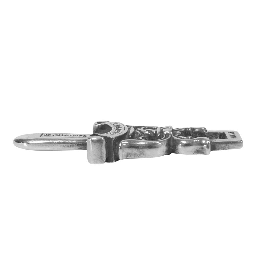 CHROME HEARTS クロムハーツ（原本無） 10 DAGGER PENDANT DGGR ダガー ペンダント トップ スターリングシルバー シルバー系【中古】
