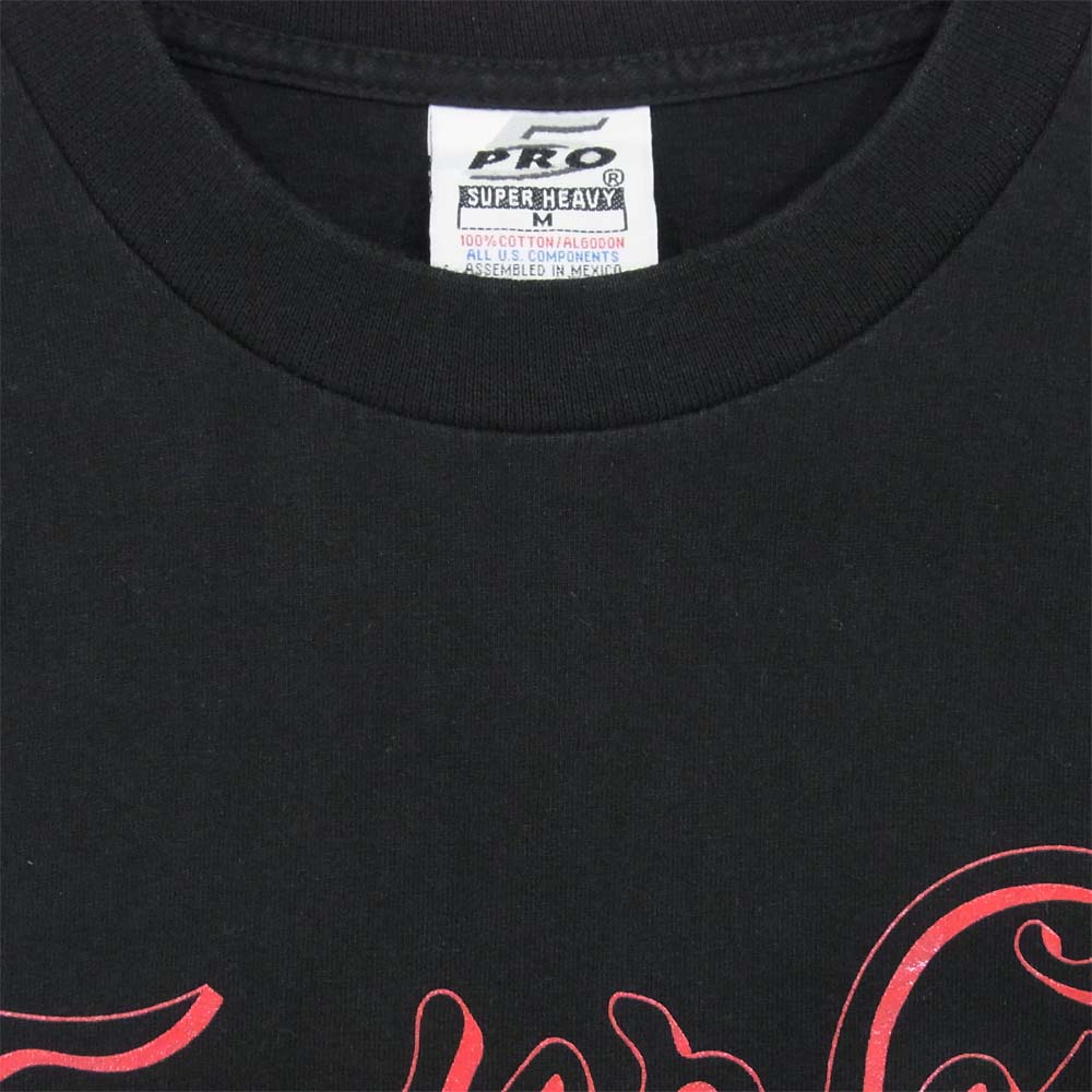 TENDERLOIN テンダーロイン T-TEE B ボルネオスカル ヘビー Tシャツ コットン ロゴ ブラック系 M【中古】
