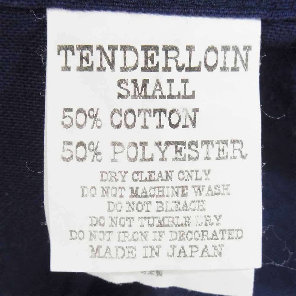 TENDERLOIN テンダーロイン T-BOWLS SHT 1 LONG バックプリント ボーリング シャツ パープル系 S【中古】