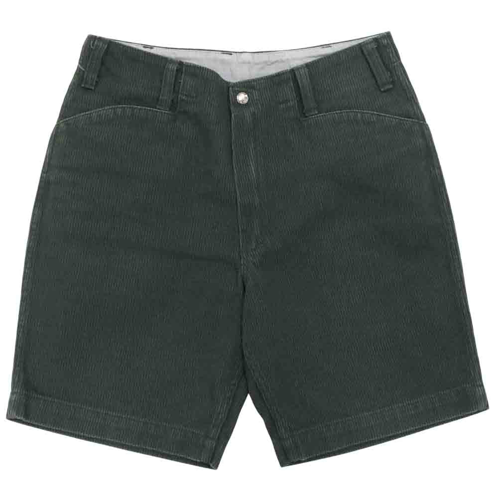 TENDERLOIN テンダーロイン T-BDP PIQUE SHORTS ピケ ショーツ パンツ モスグリーン系 XS【中古】