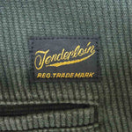 TENDERLOIN テンダーロイン T-BDP PIQUE SHORTS ピケ ショーツ パンツ モスグリーン系 XS【中古】