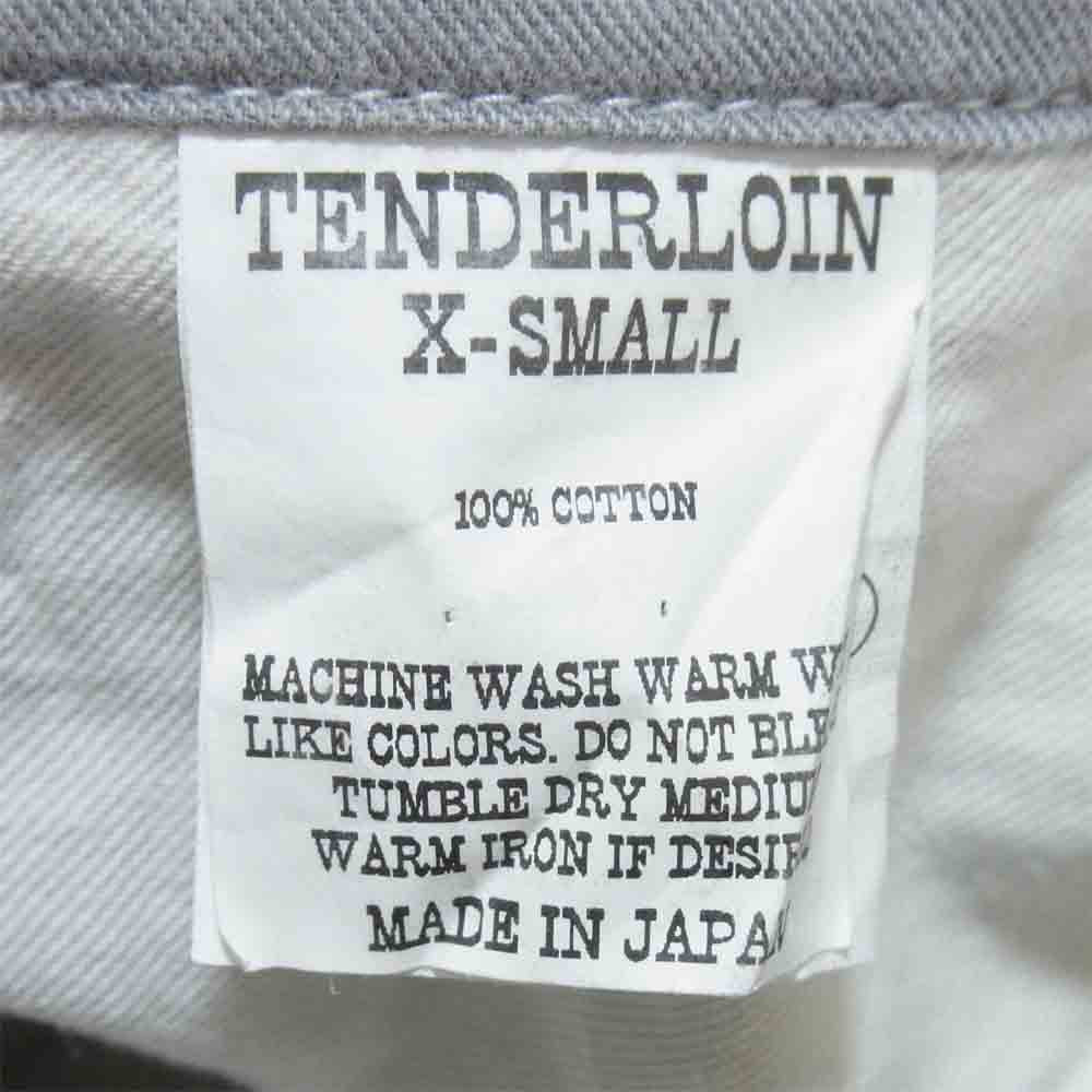 TENDERLOIN テンダーロイン T-BDP PIQUE SHORTS ピケ ショーツ パンツ モスグリーン系 XS【中古】
