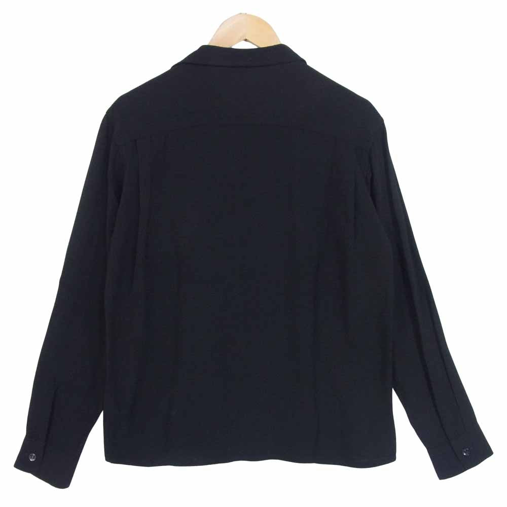 TENDERLOIN テンダーロイン T-BOWLS SHT LONG レーヨン ボーリング シャツ ブラック系 XS【美品】【中古】