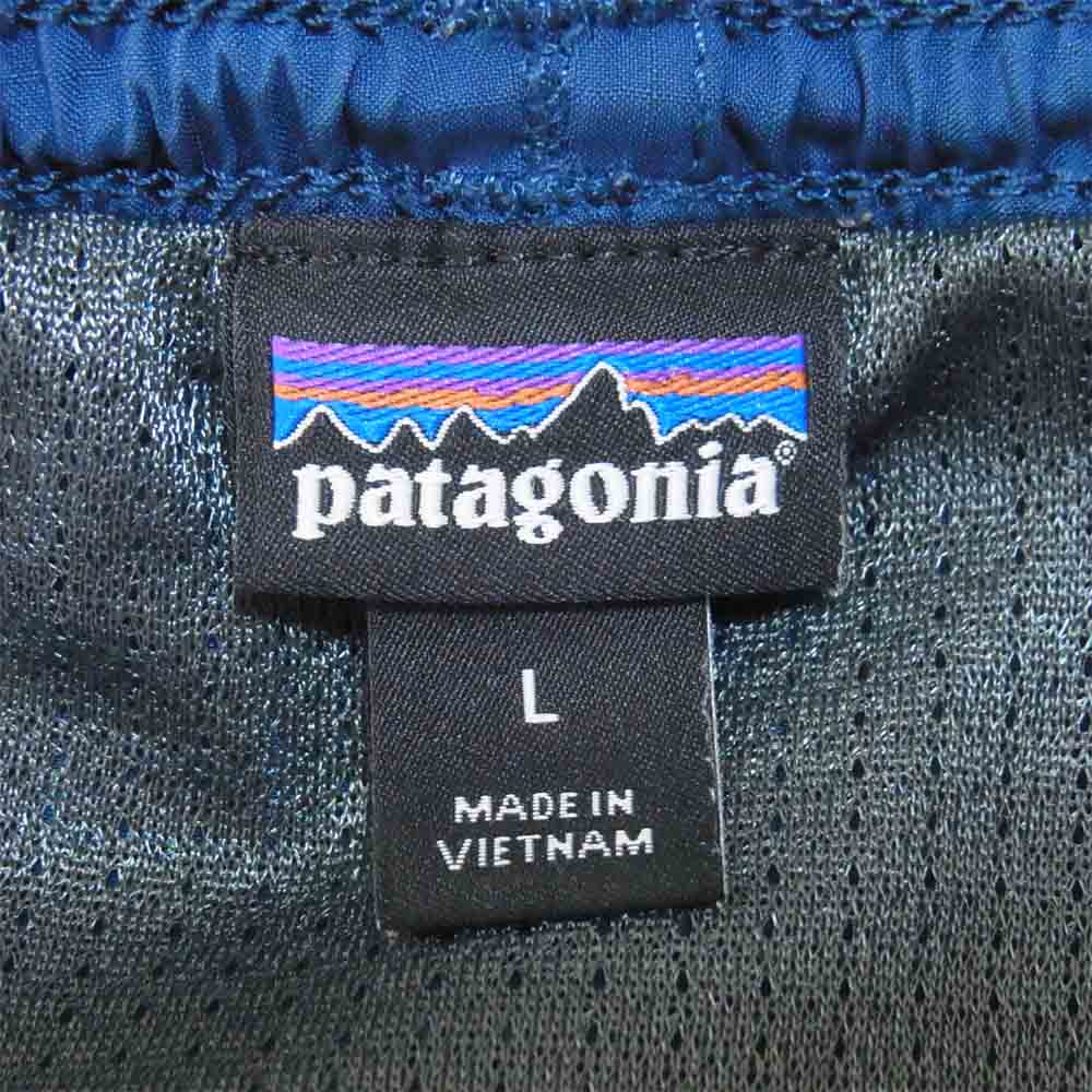 patagonia パタゴニア 19SS 58046SP19 Men's Baggies Shorts バギーズ ショーツ ネイビー系 L【中古】