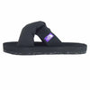 THE NORTH FACE ノースフェイス 21SS NF5100N PURPLE LABEL パープル レーベル Lounge Nuptse Sandal ラウンジ ヌプシ サンダル ブラック系 27cm【新古品】【未使用】【中古】