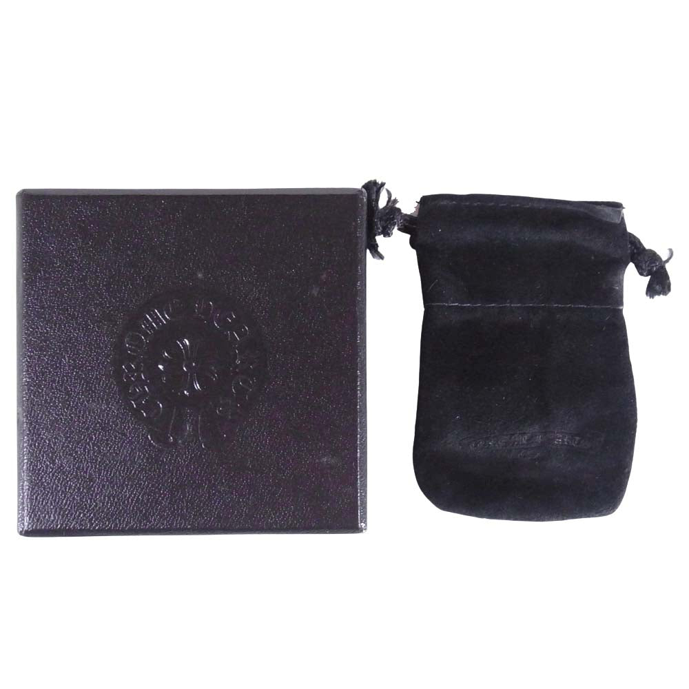 CHROME HEARTS クロムハーツ（原本無） BS FLUER BSフレア ペンダント レザーブレイド ネックレス シルバー系【中古】