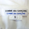 COMME des GARCONS コムデギャルソン コムコム イタリア製 S14T015 カーディガン ドッキング 半袖 カットソー グレー×白 S【中古】