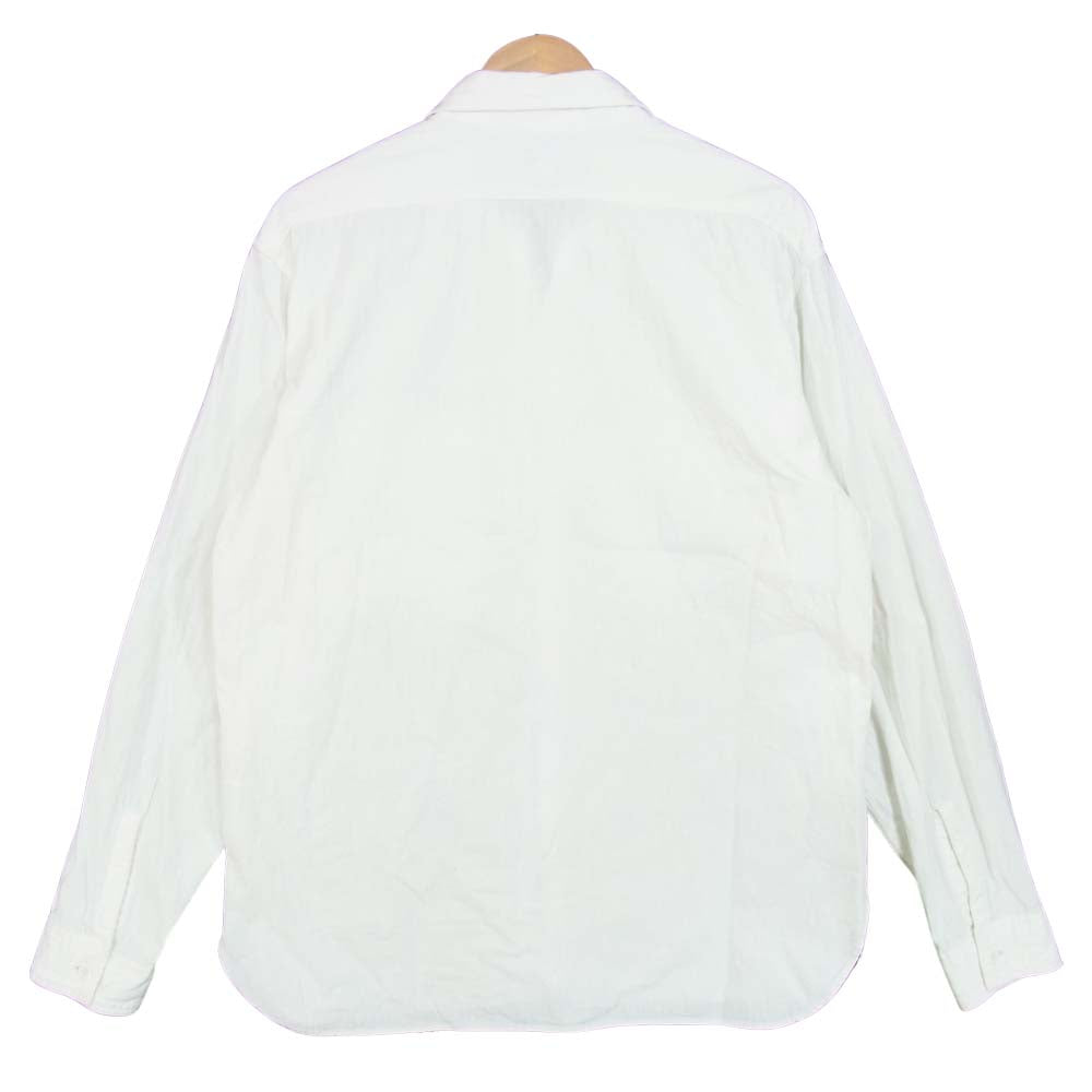 Buzz Rickson's バズリクソンズ ワーク シャツ 日本製 ワークシャツ コットン100％ ホワイト系 16-16 1/2【中古】