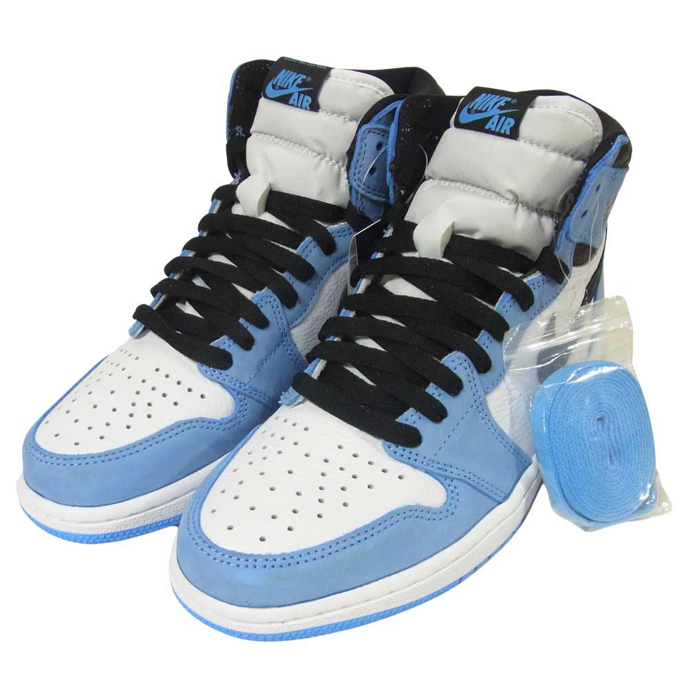 NIKE AIR JORDAN ナイキ ジョーダン 555088-134 国内正規品 1 RETRO HIGH OG 1 レトロ ハイ スニーカー ライトブルー系 26.5cm【新古品】【未使用】【中古】
