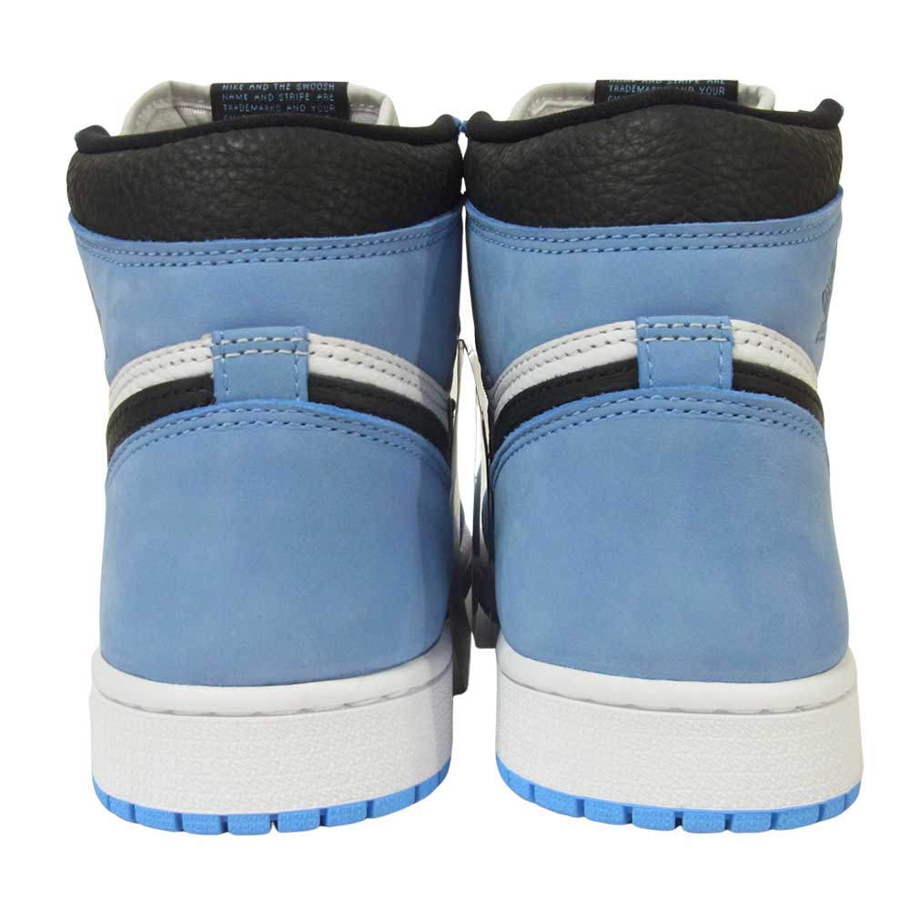 NIKE AIR JORDAN ナイキ ジョーダン 555088-134 国内正規品 1 RETRO HIGH OG 1 レトロ ハイ スニーカー ライトブルー系 26.5cm【新古品】【未使用】【中古】